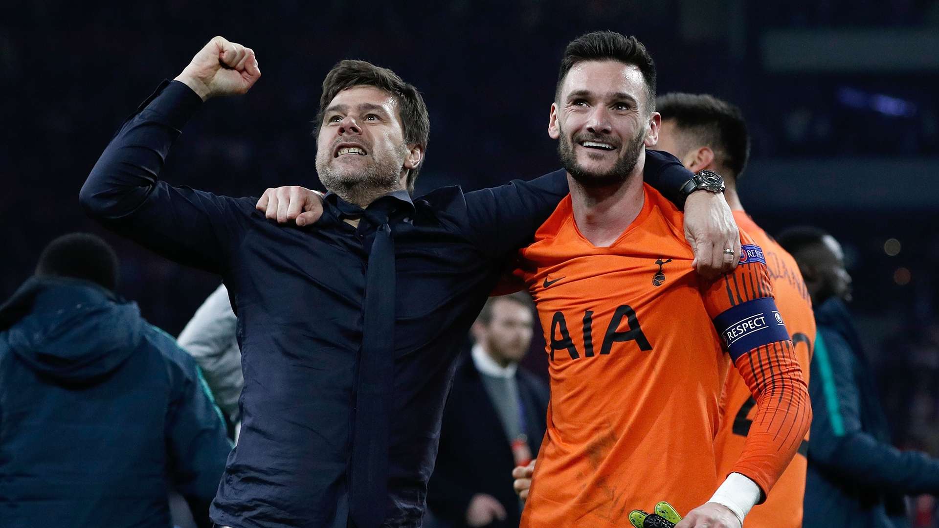 Mauricio Pochettino Hugo Lloris Tottenham Ajax Champions League