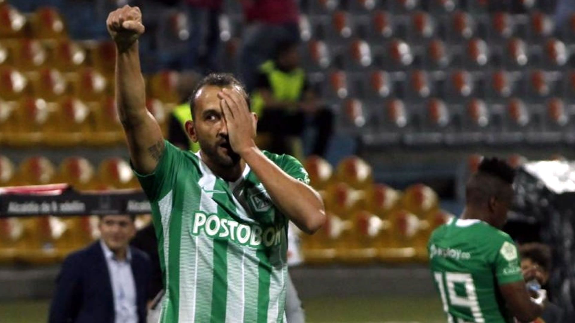 Hernán Barcos Atlético Nacional Liga Águila 2019