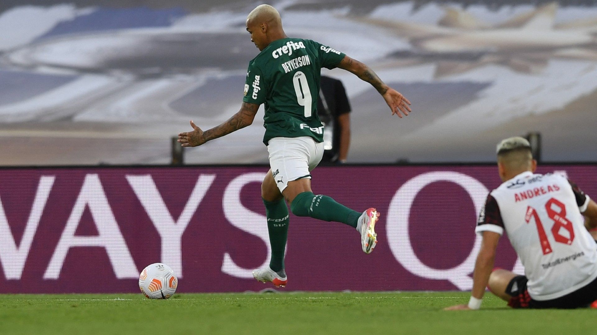 Deyverson Andreas Pereira final Libertadores 2021 Palmeiras Flamengo
