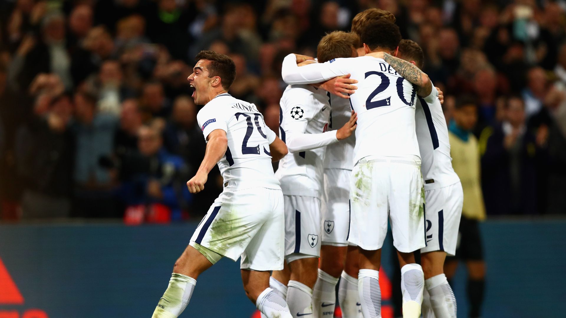 Tottenham Real Madrid Champions League 01112017