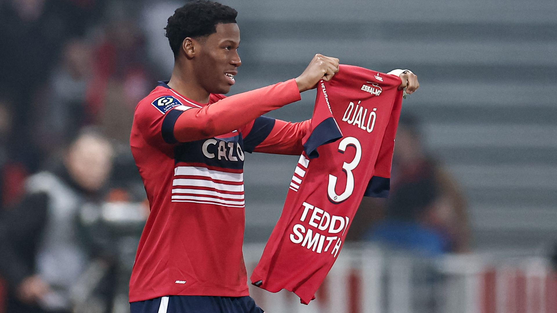 Jonathan David Lille Lyon Ligue 1 10032023