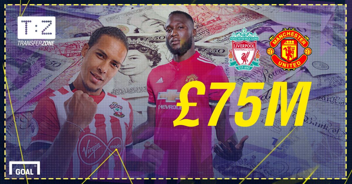 Virgil van dijk Romelu Lukaku GFX