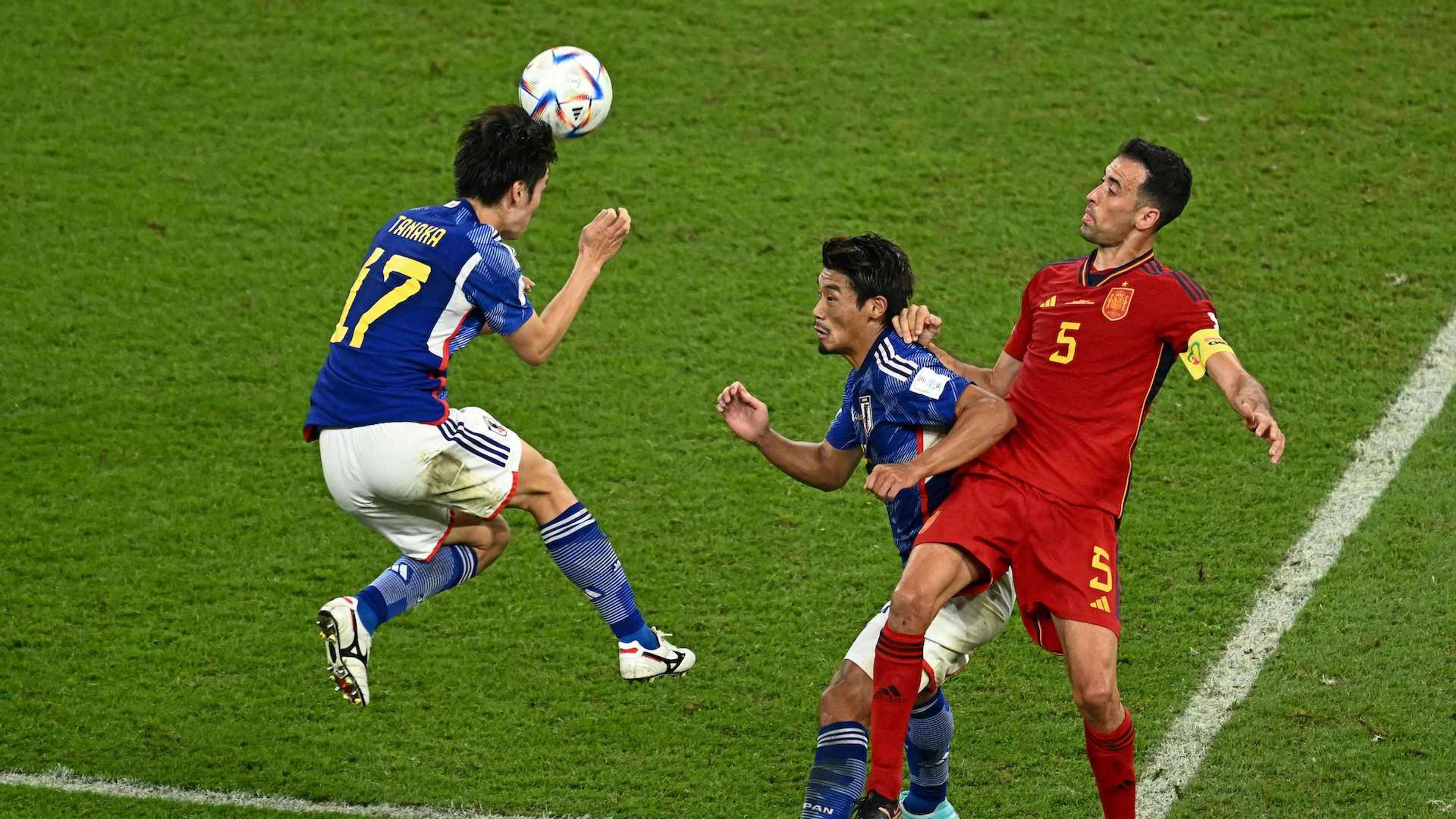 Busquets Japan Spain World Cup Qatar 2022
