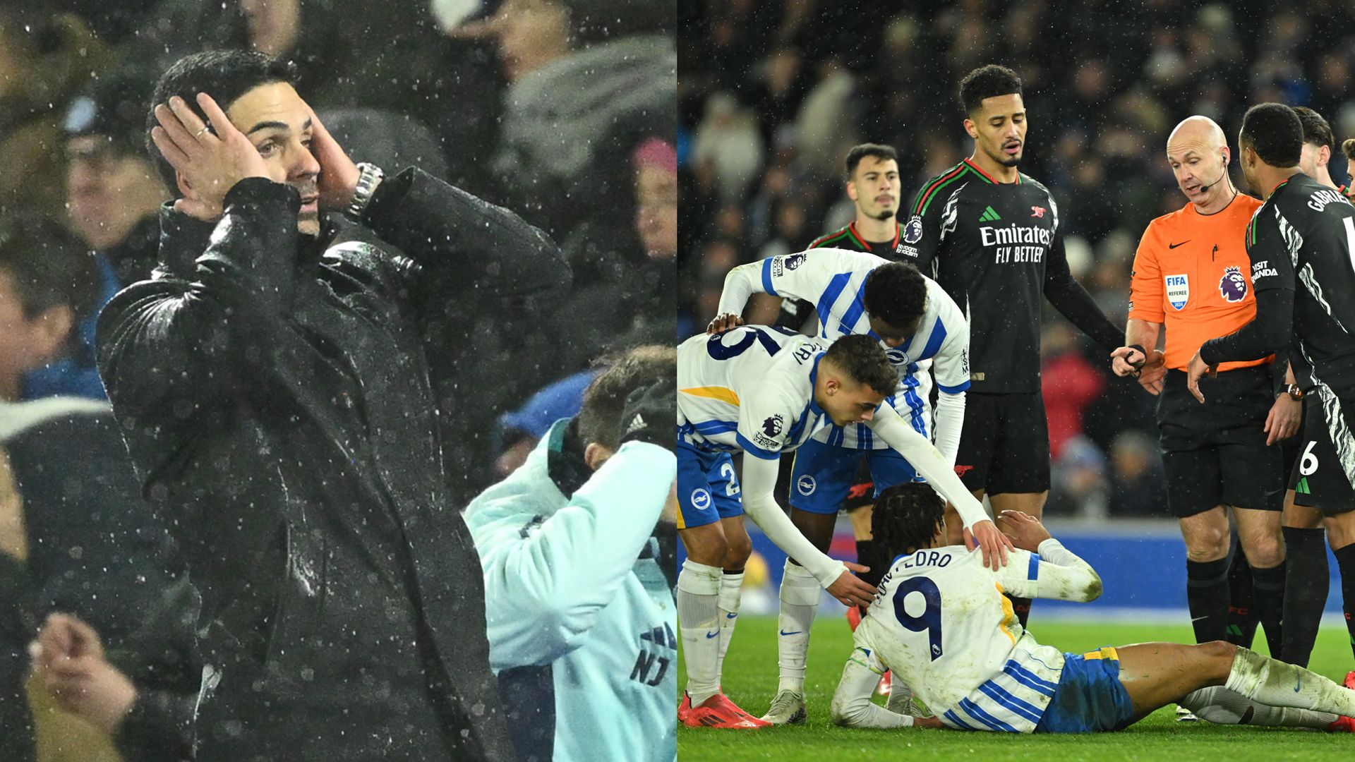 Arteta Arsenal Brighton