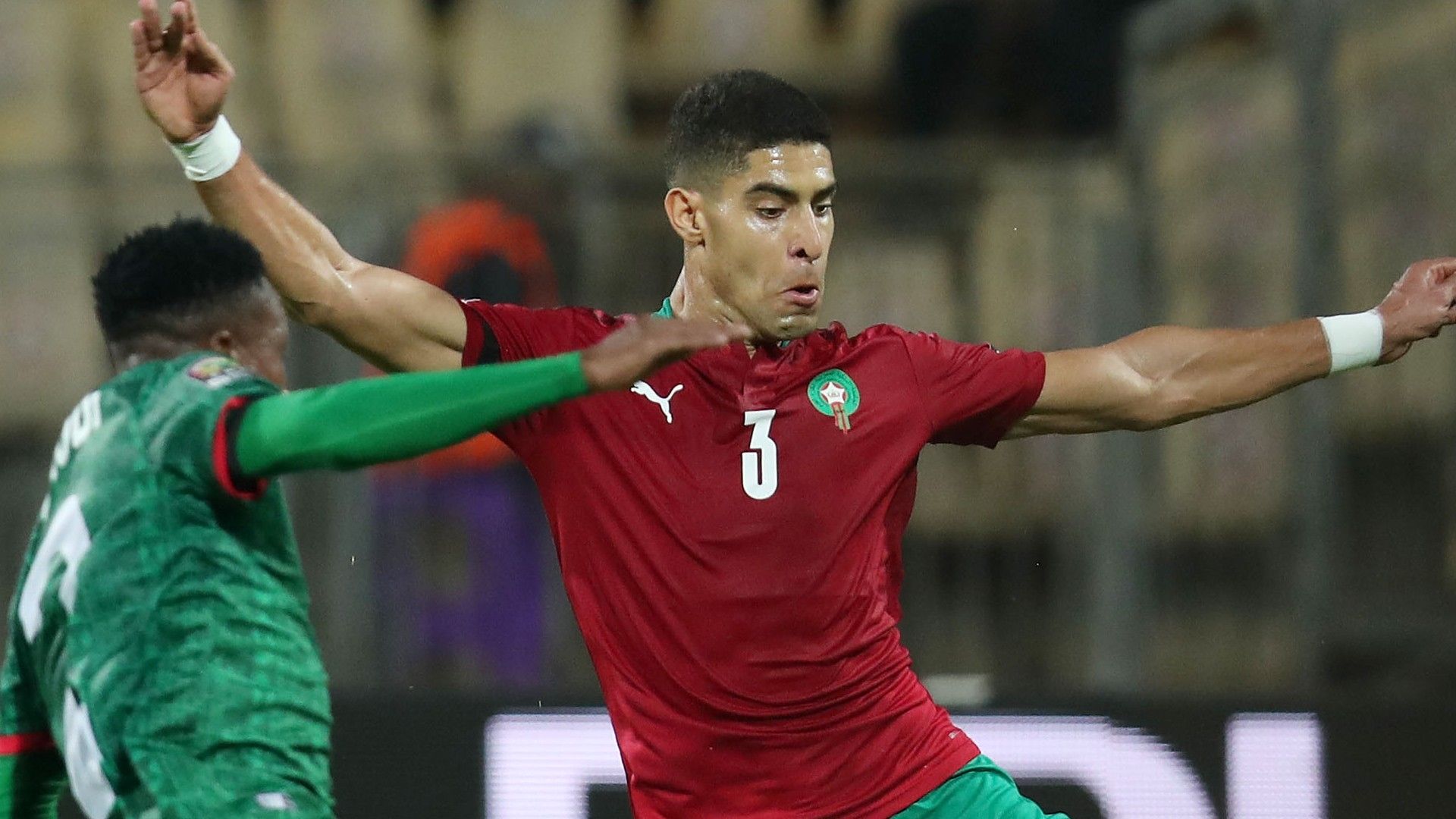 Adam Masina of Morocco.