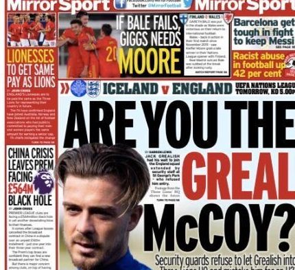 4 September Mirror embed only