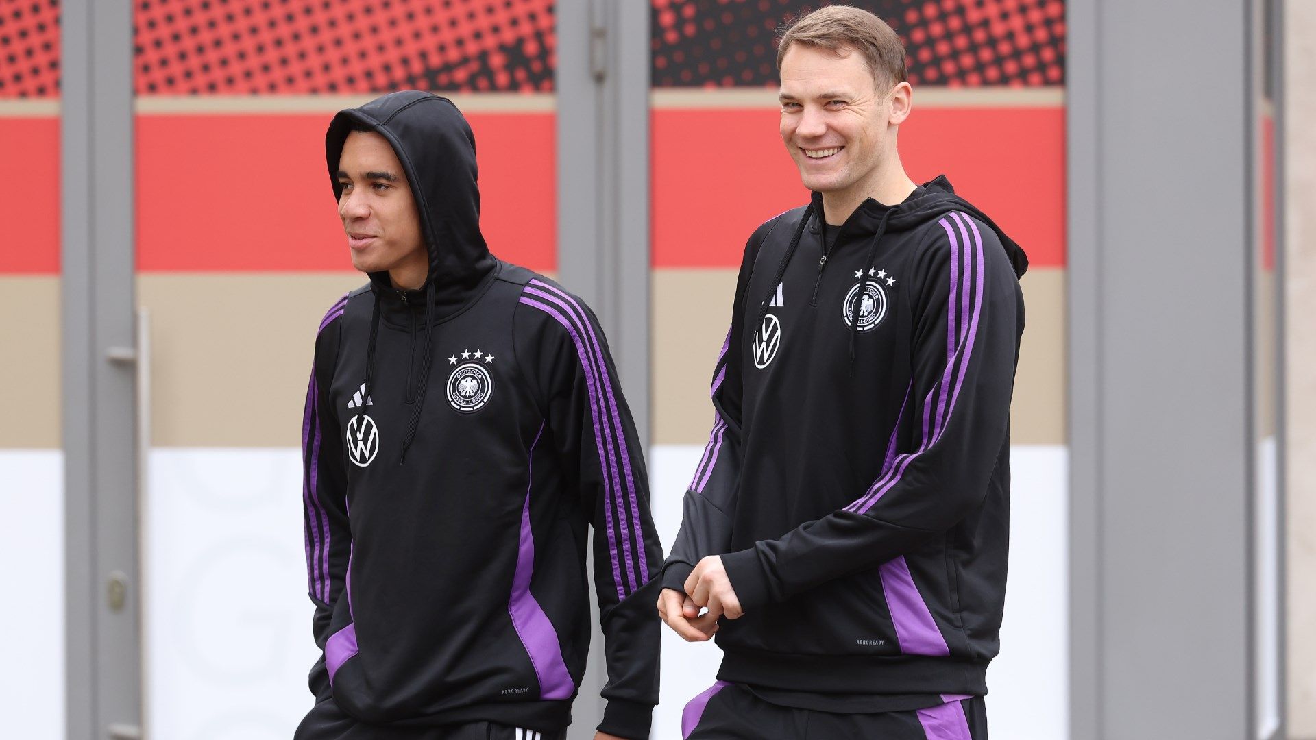 Jamal Musiala Manuel Neuer Germany 2024