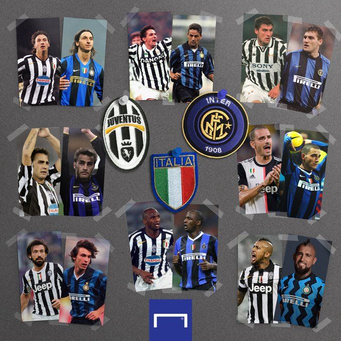 JUVENTUS AND INTER PLAYERS
