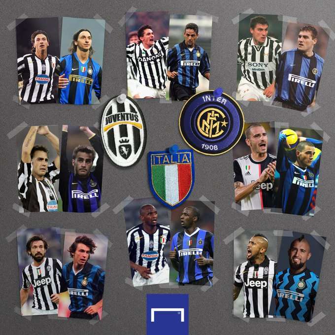 JUVENTUS AND INTER PLAYERS