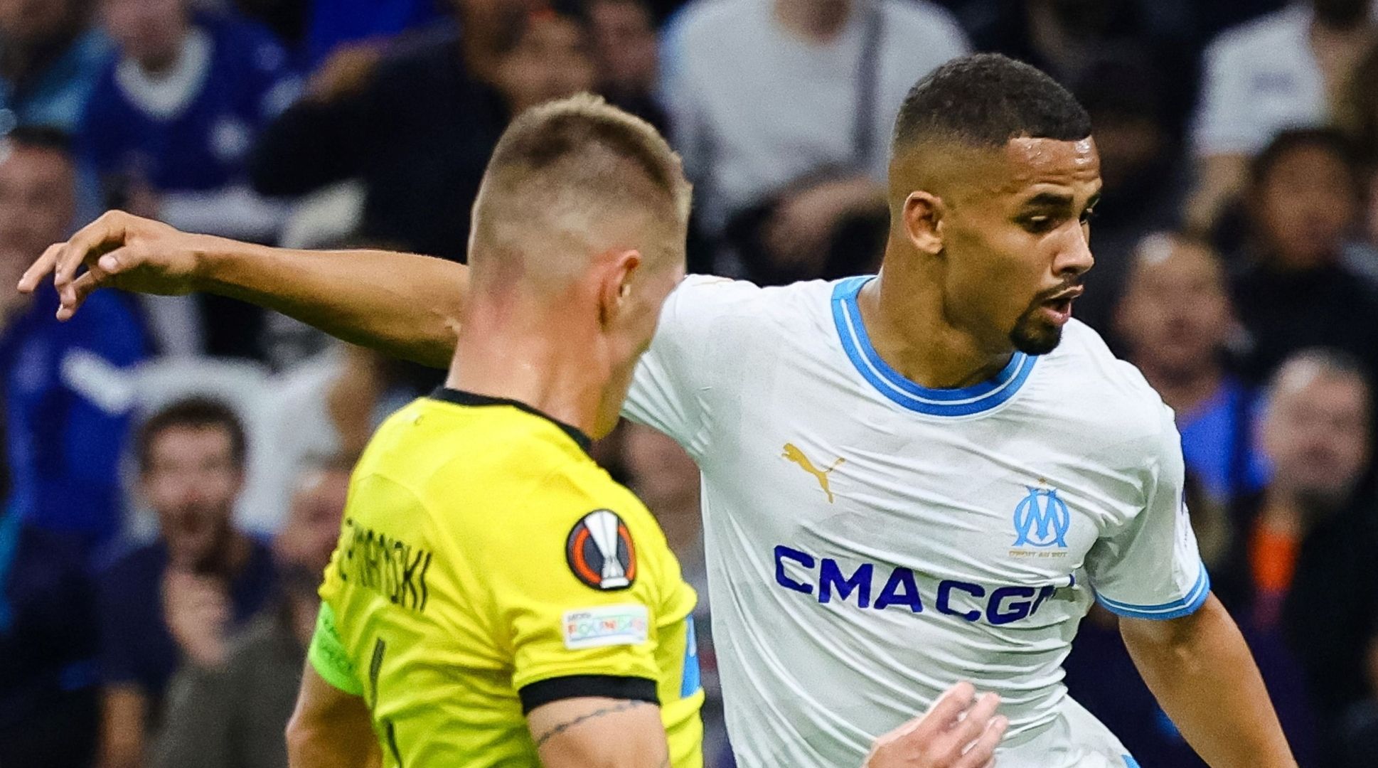 Iliman Ndiaye OM AEK Europa League 26102023 getty images