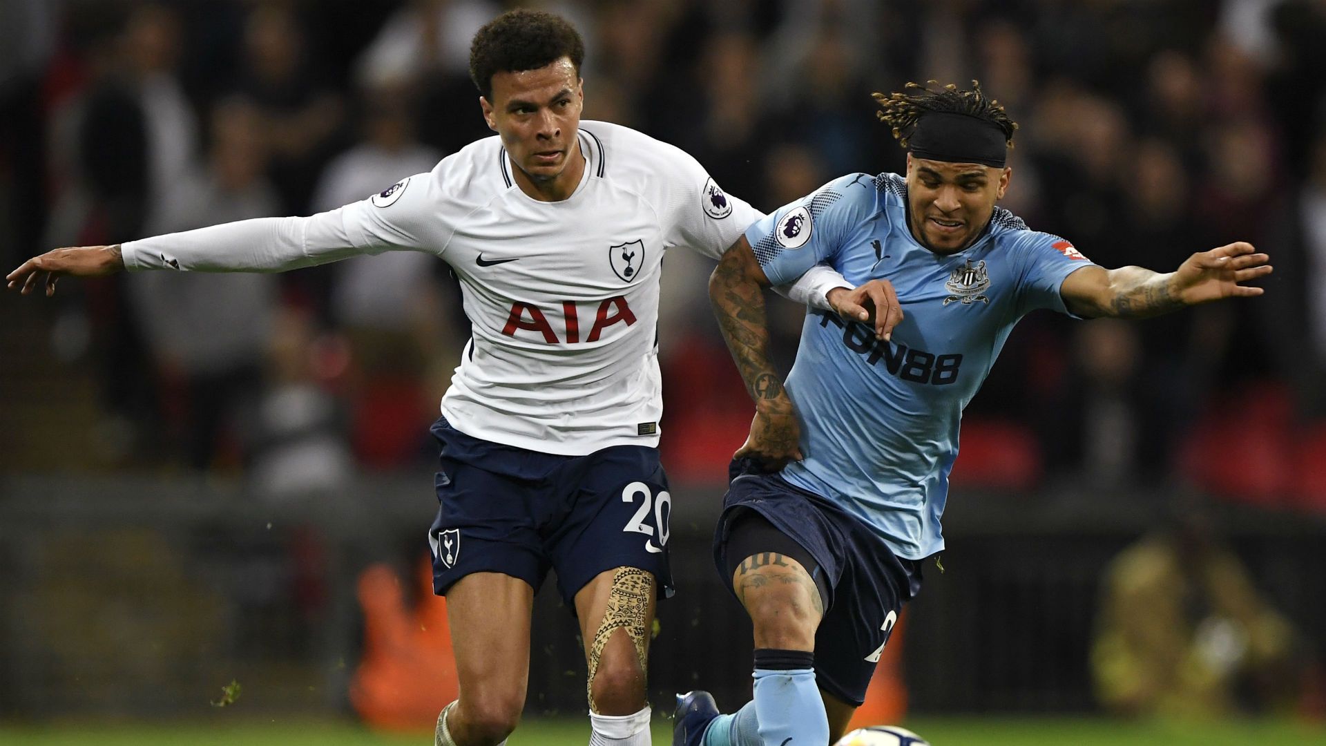 Dele Alli DeAndre Yedlin Tottenham Newcastle Premier League 2018
