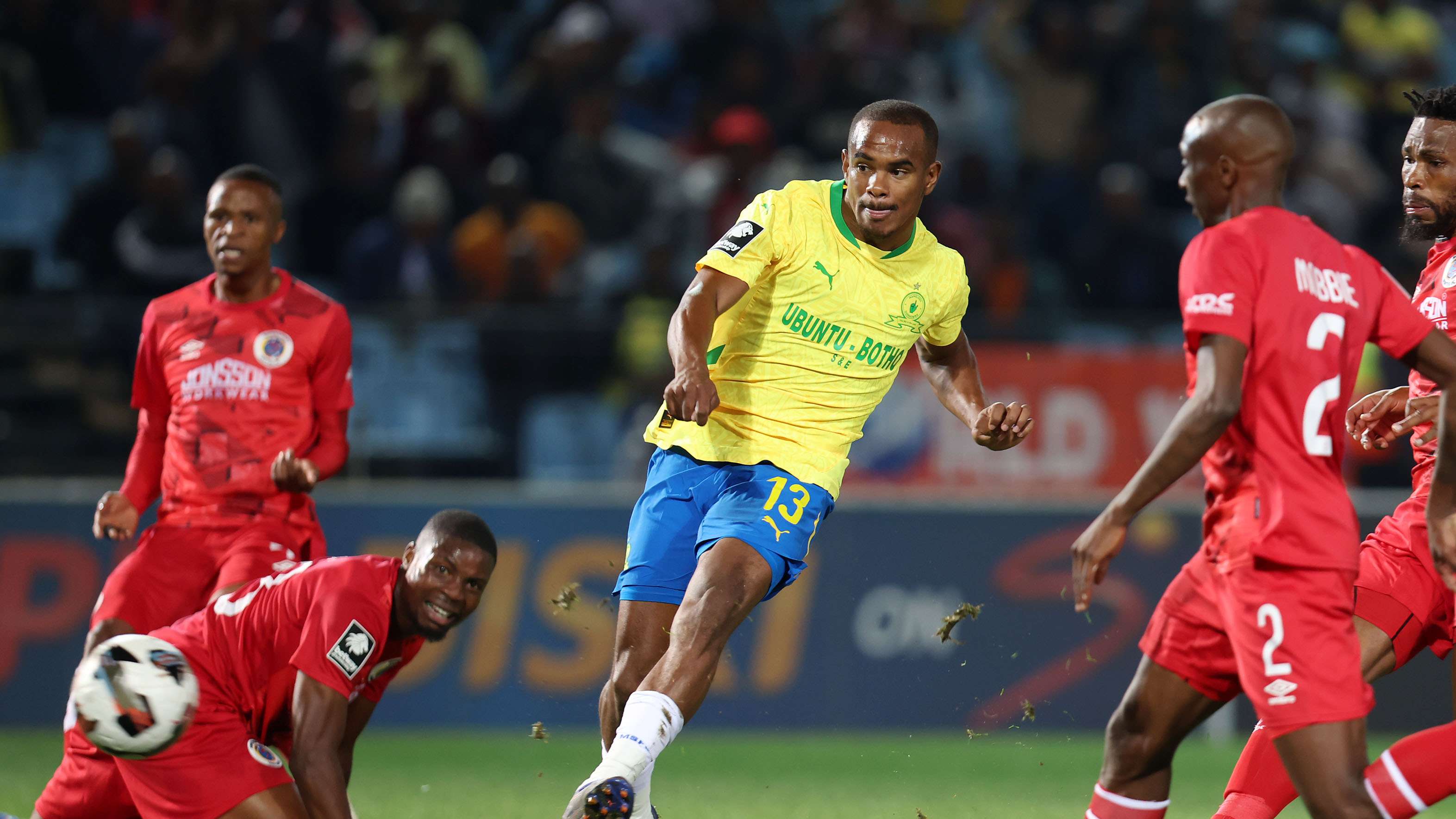 Iqraam Rayners of Mamelodi Sundowns