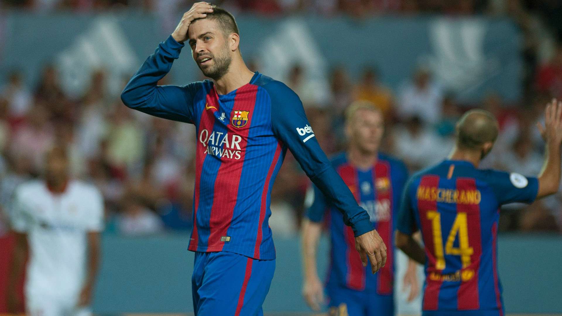 Pique Sevilla Supercupa Europa