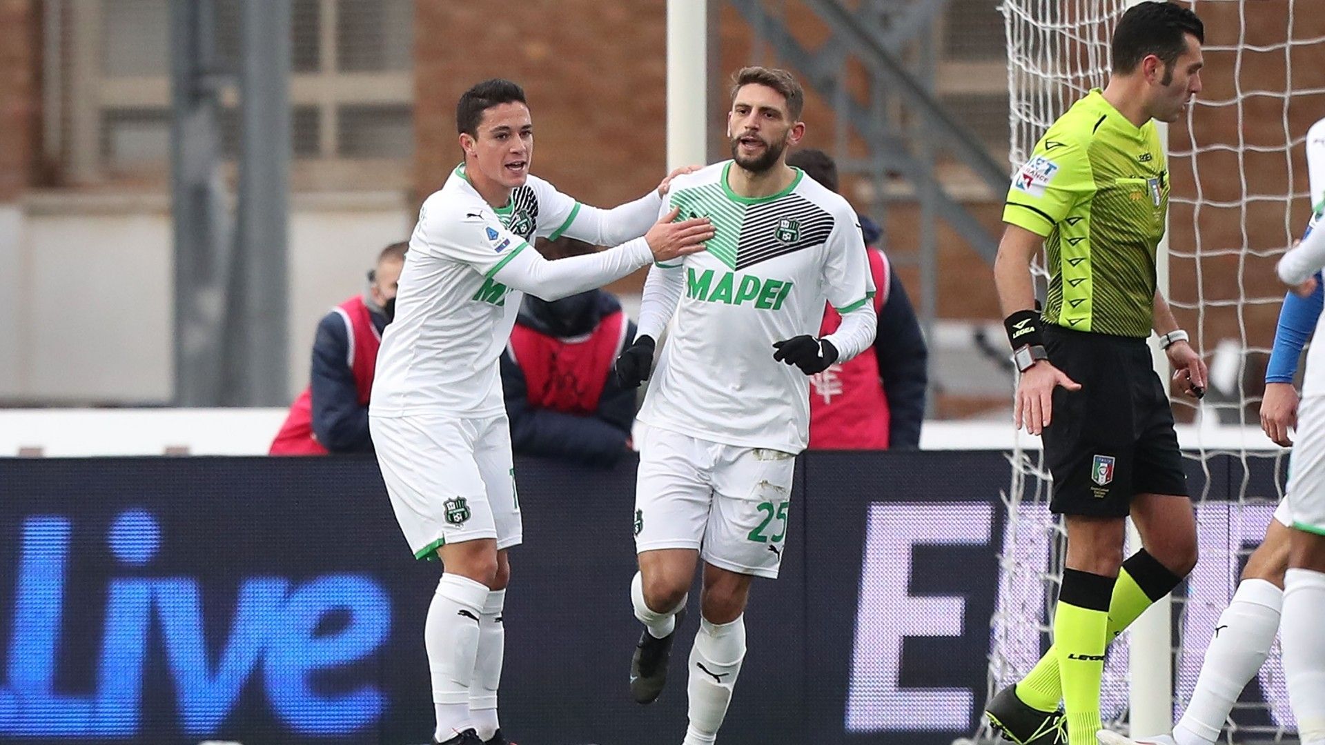 Raspadori Berardi Sassuolo Serie A