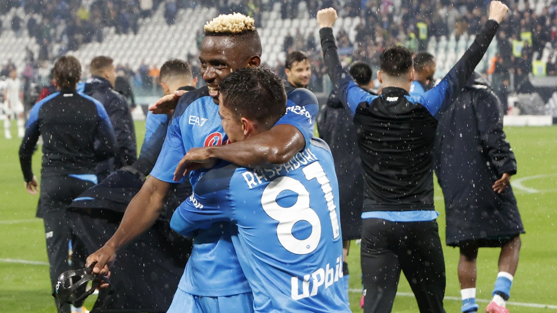 Osimhen Raspadori Juventus Napoli