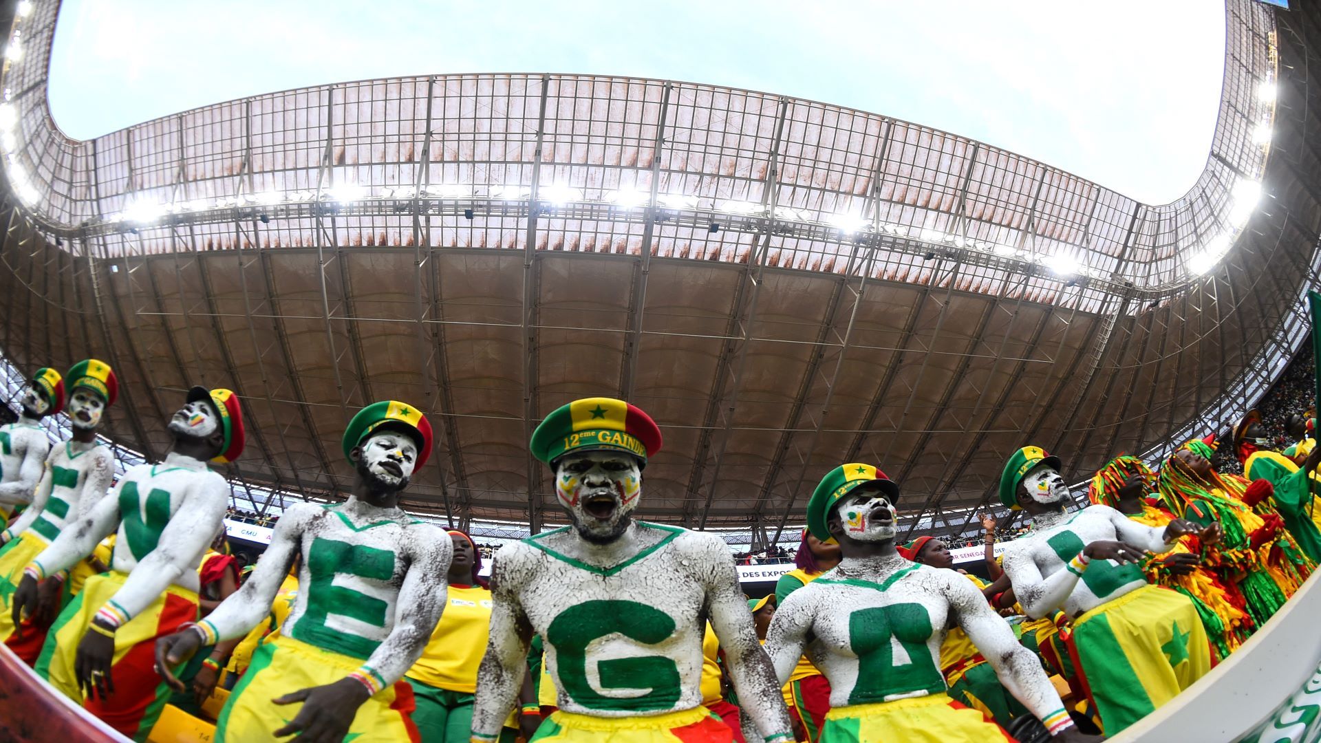 Senegal fans