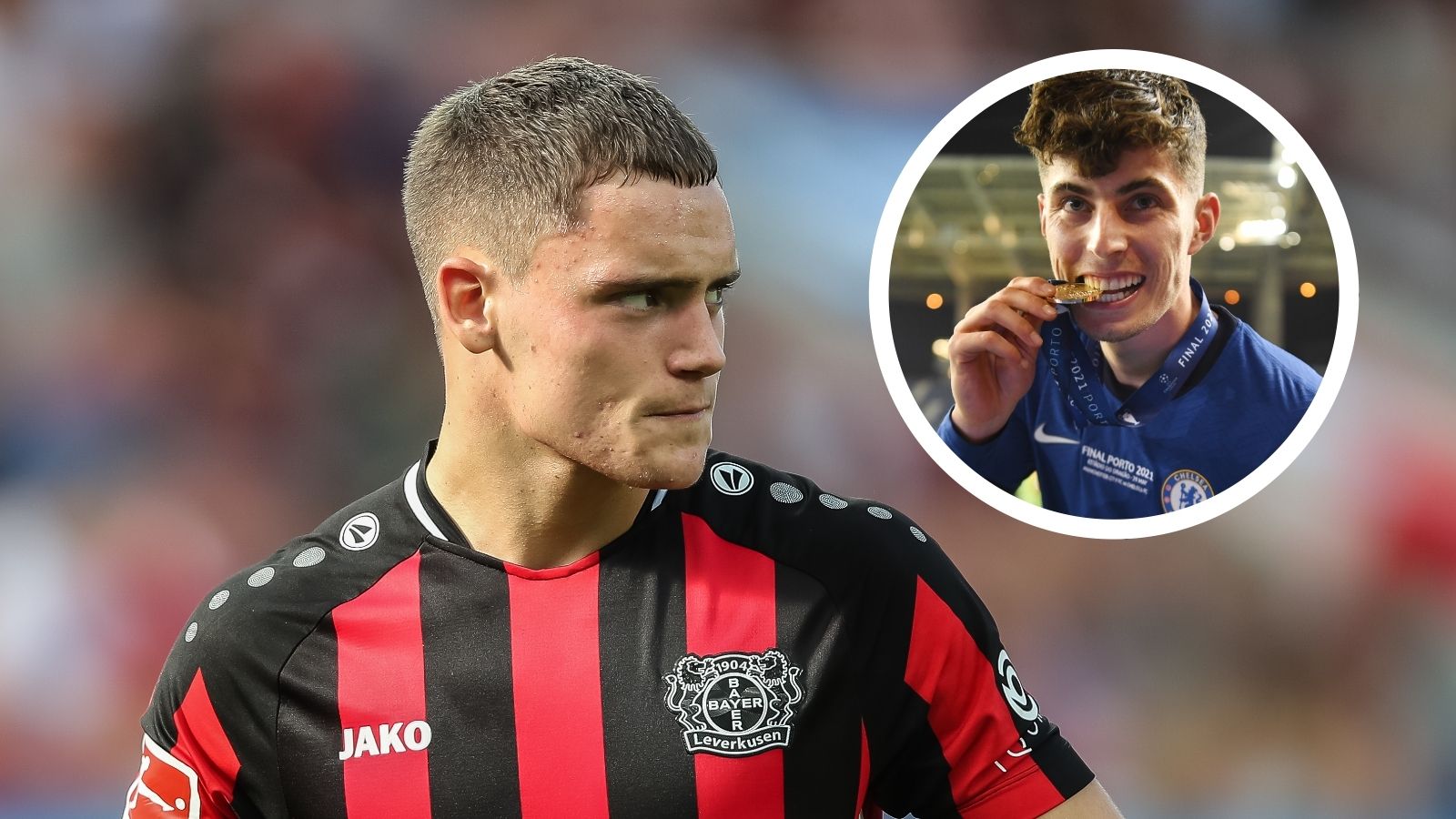 GFX Florian Wirtz Kai Havertz