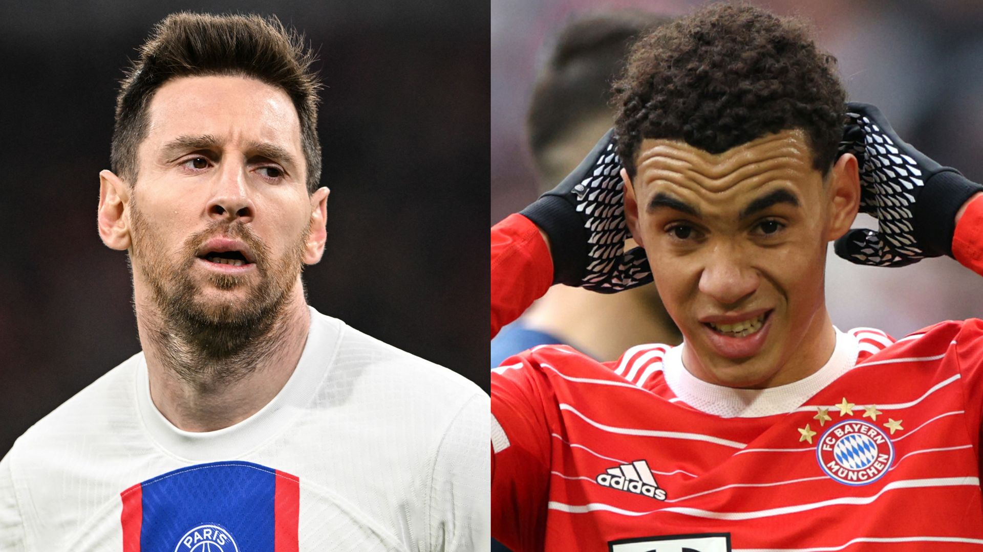 Lionel Messi Jamal Musiala