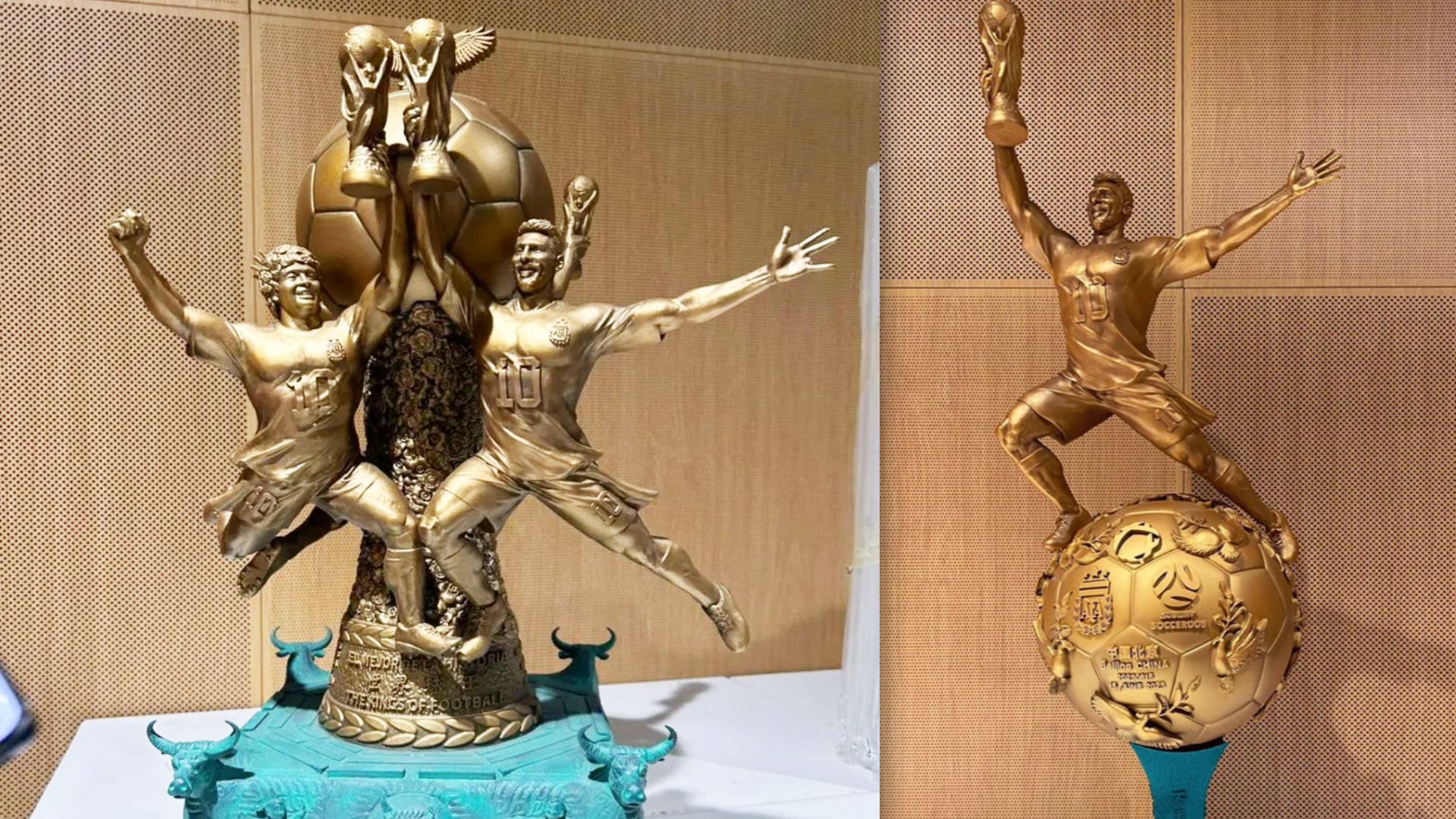 trofeos argentina vs australia amistoso internacional