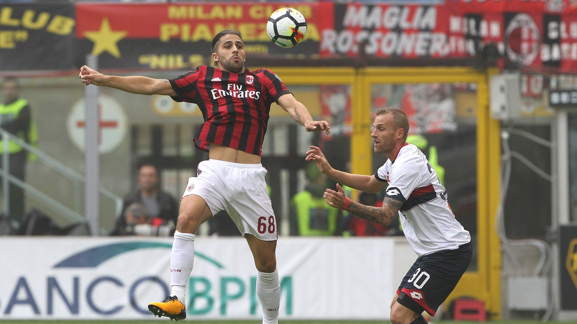Ricardo Rodriguez Luca Rigoni Milan Genoa Serie A