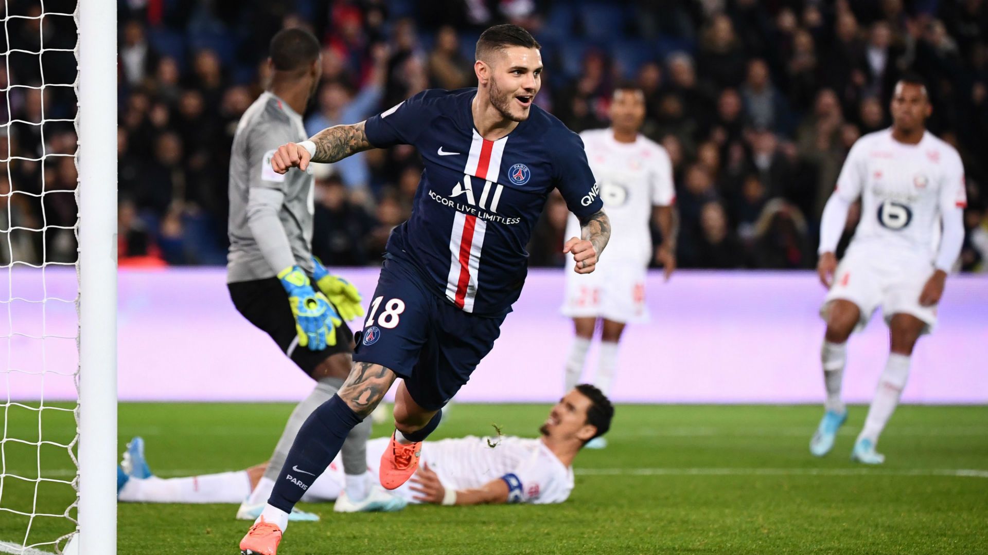 Mauro Icardi PSG Lille 2019