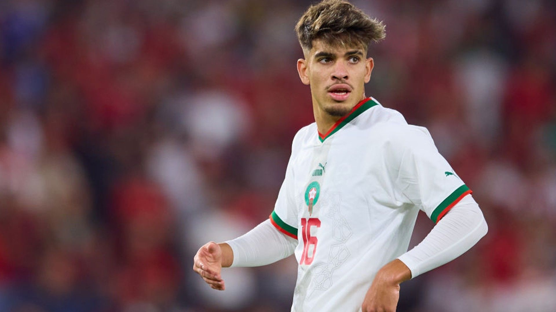 Abdessamad Ezzalzouli Morocco.