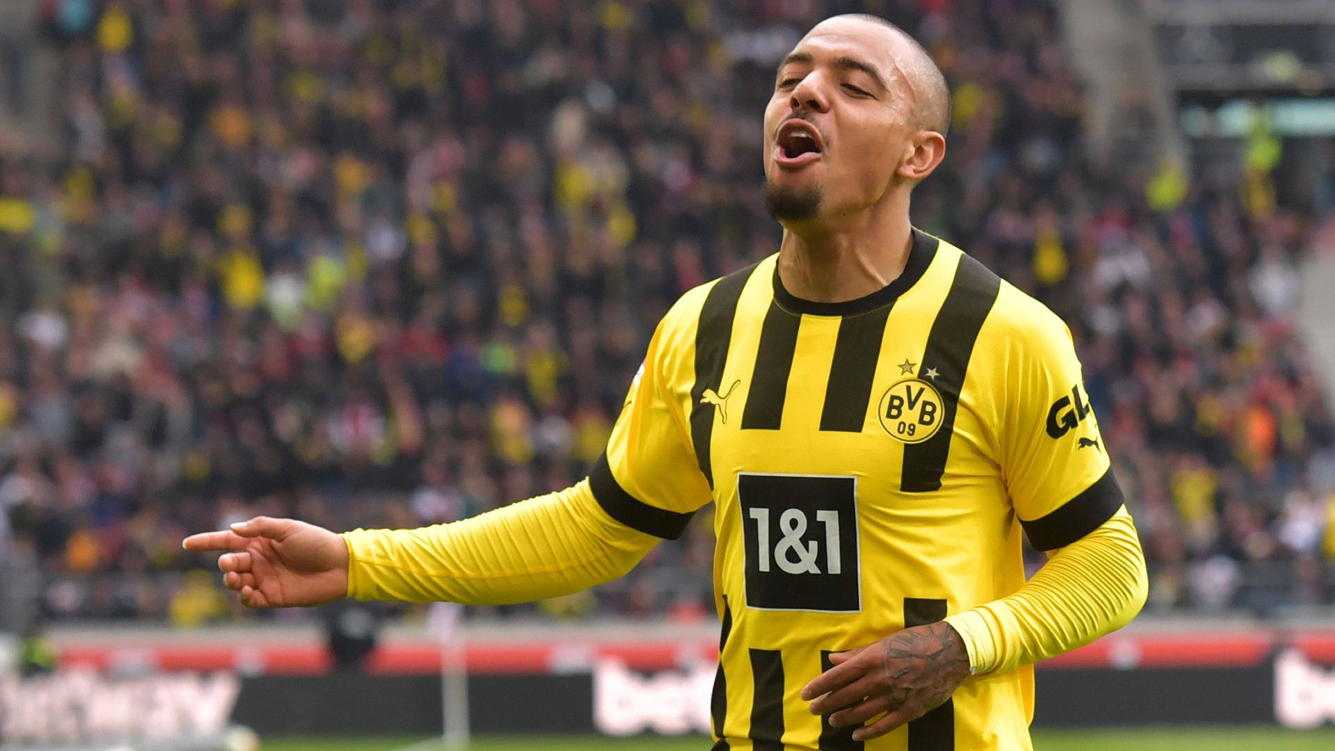 GERMANY ONLY: DONYELL MALEN BORUSSIA DORTMUND BUNDESLIGA 15042023