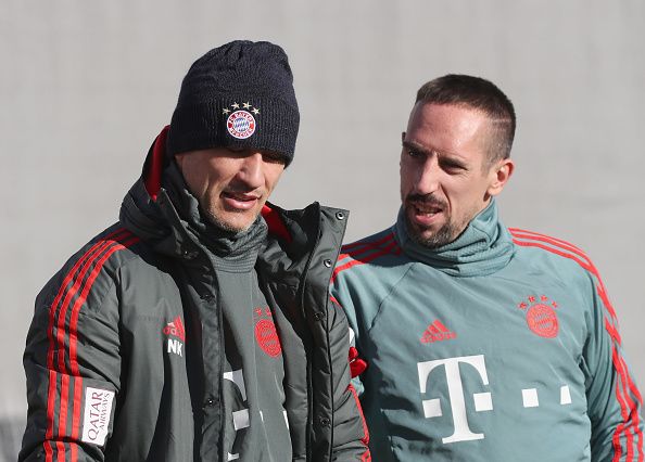 Franck Ribery Niko Kovac Bayern Munich