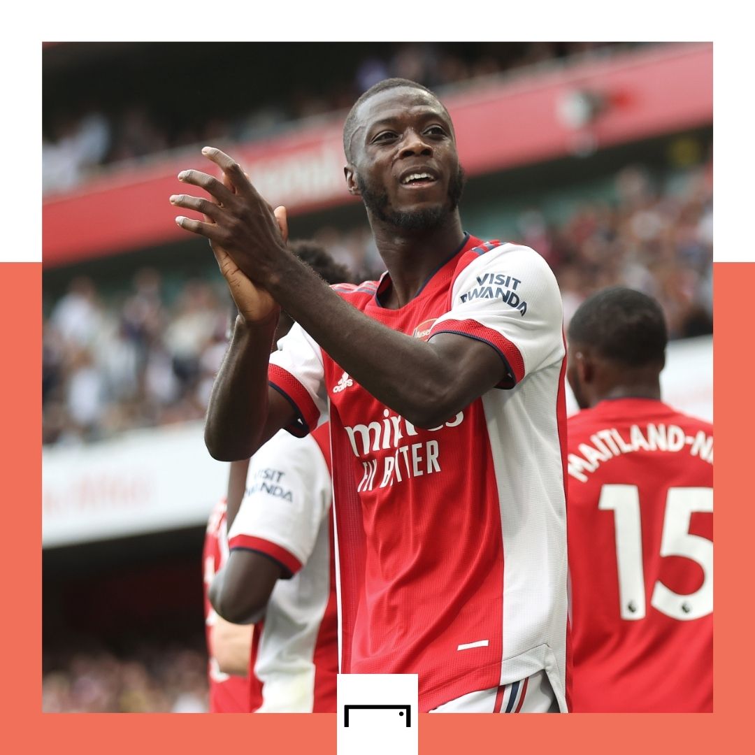 Pepe Arsenal Premier League 2021-22 GFX