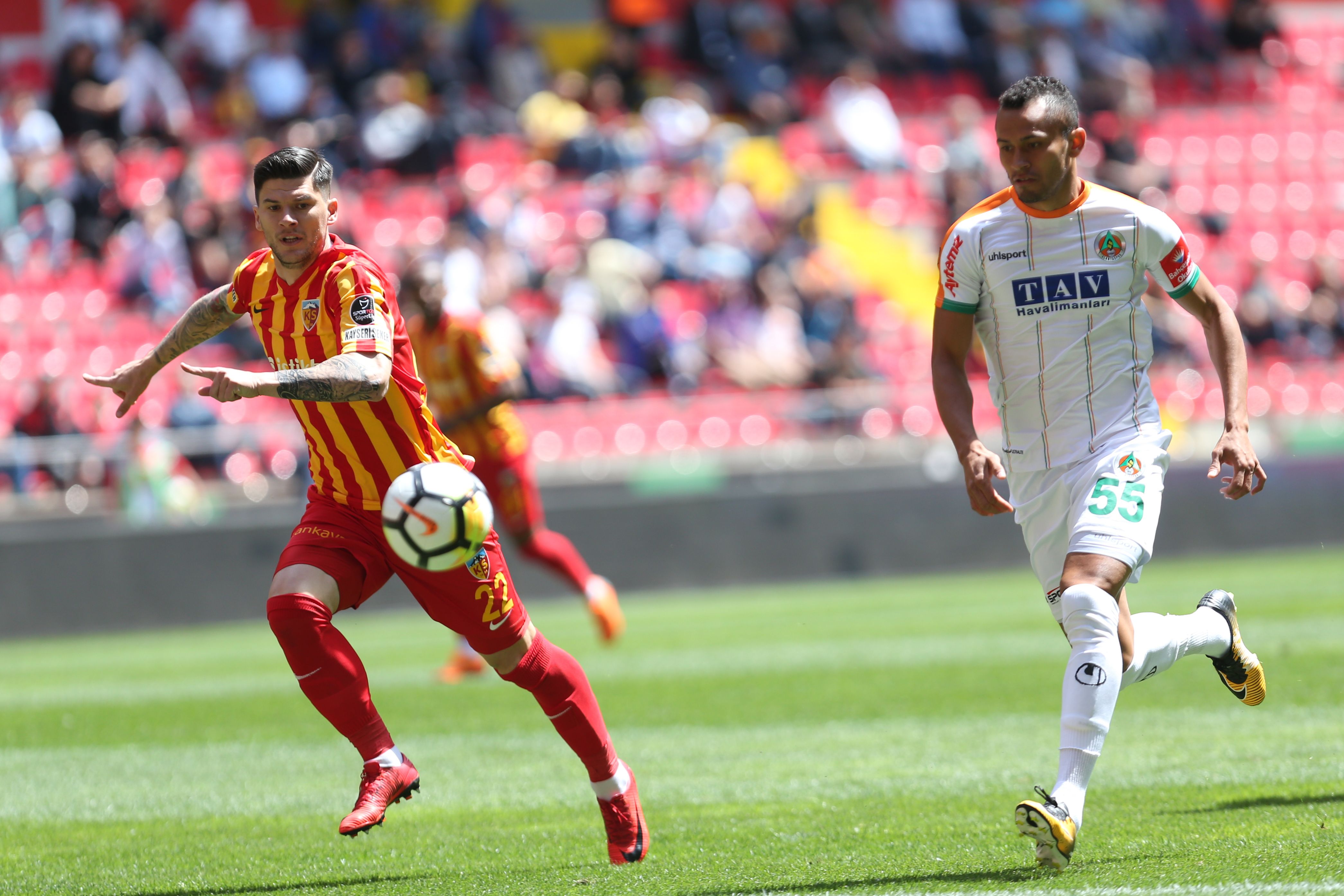 Cristian Sapunaru Douglas Kayserispor Alanyaspor 04/28/18