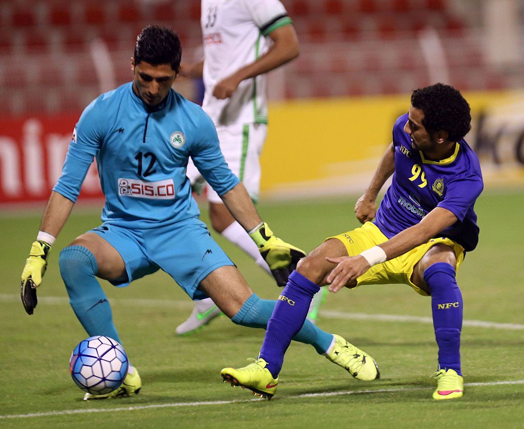 Saudi club Al-Nassr's Hassan AL-Raheb