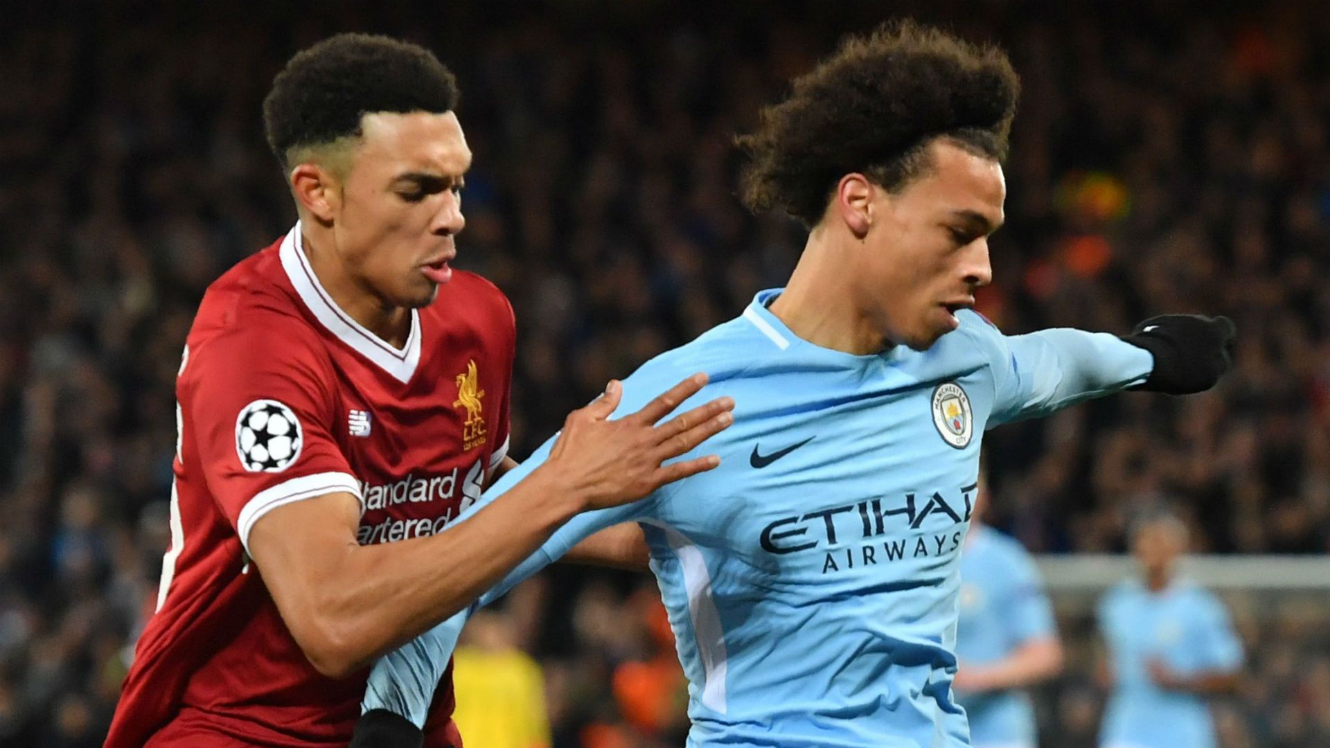 Trent Alexander-Arnold Liverpool Leroy Sane Man City