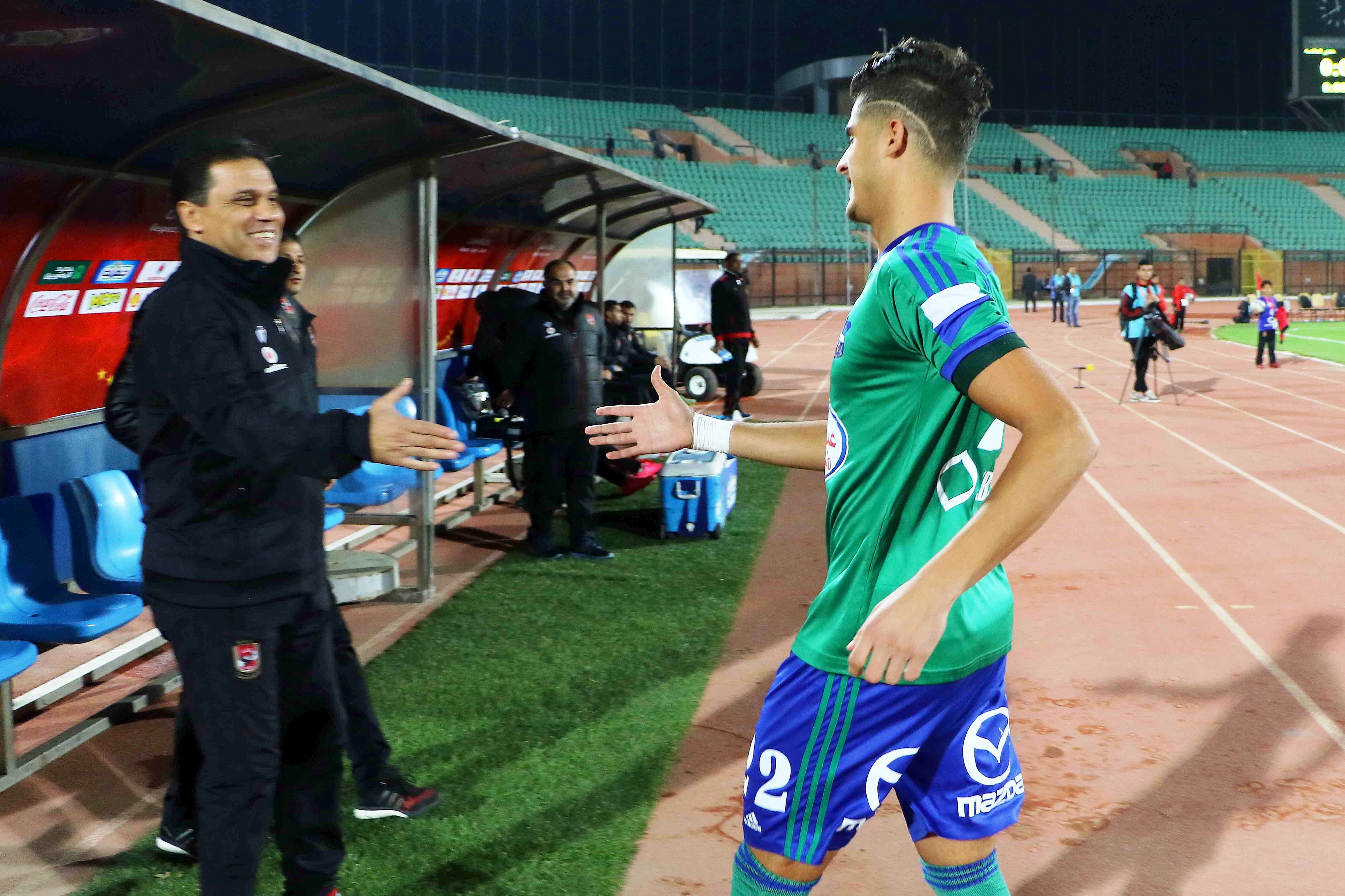 Ahmed El Sheikh - Hossam El Badry - Misr Lel Makasa v Al Ahly - 4-12-2016