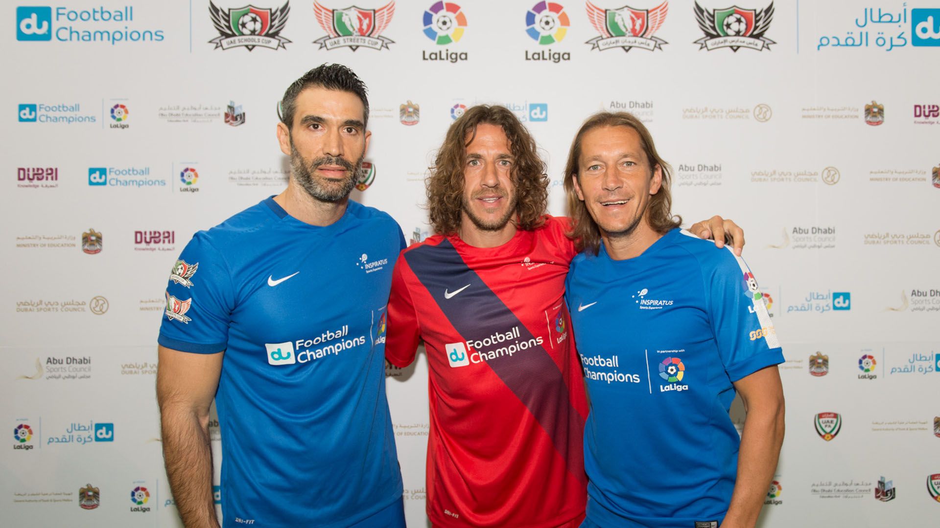 Fernando Sanz Carles Puyol Michel Salgado DUFC Final