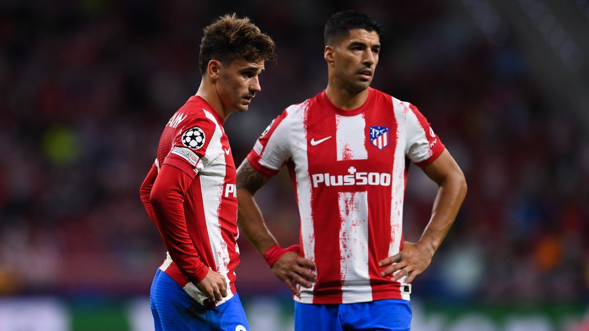 Antoine Griezmann Luis Suarez Atletico Madrid 2021-22