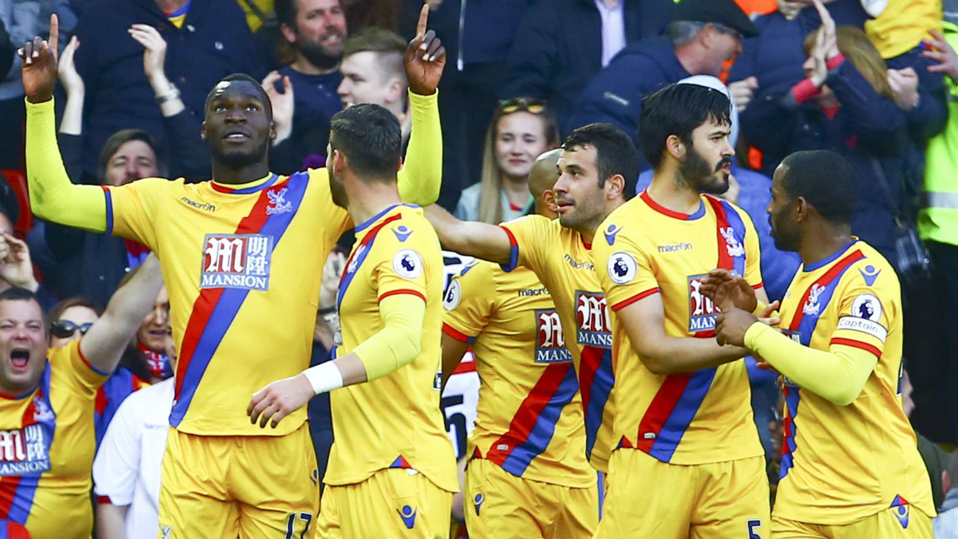 HD Benteke celebrates