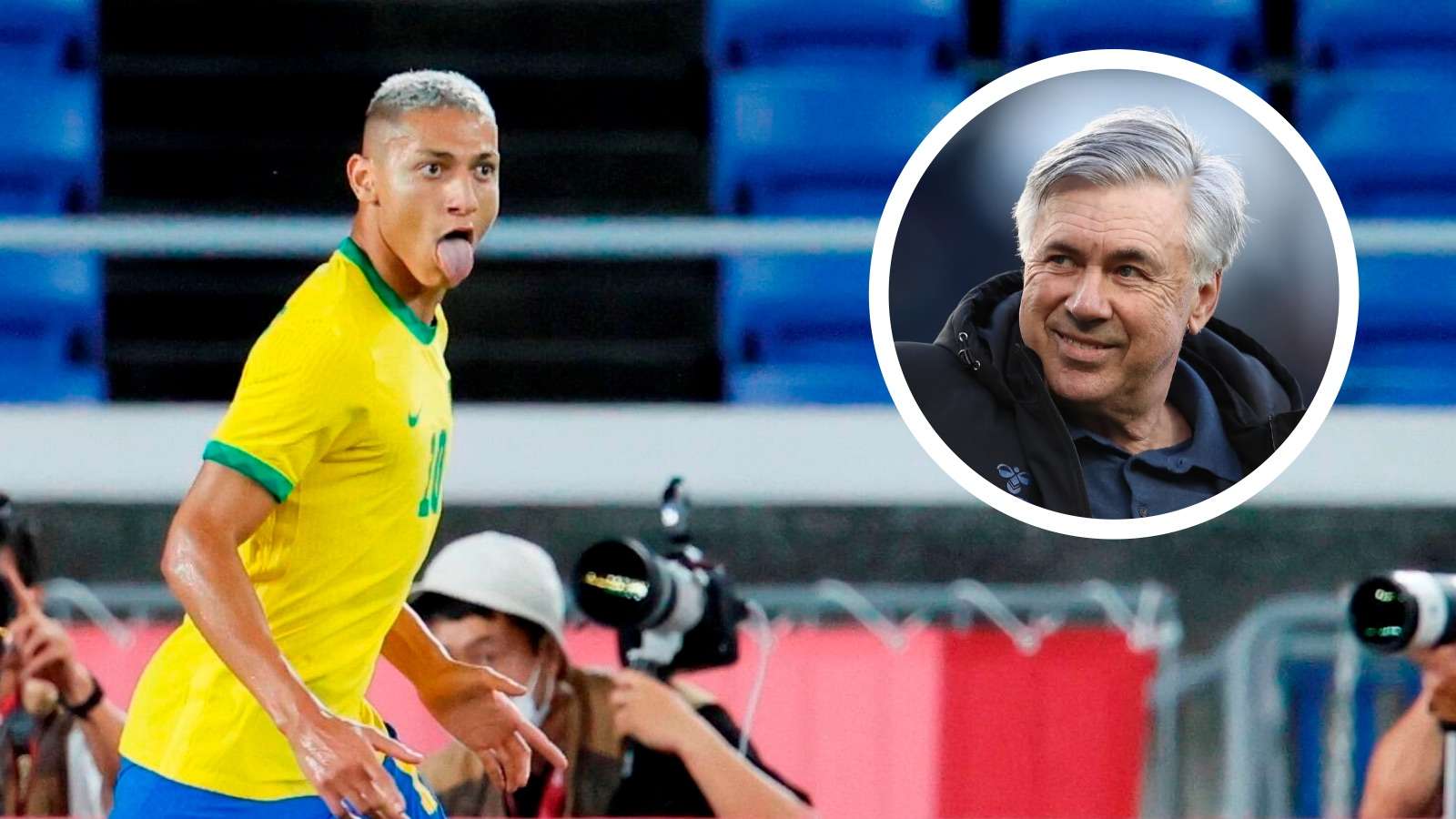 ONLY GERMANY GFX Richarlison Carlo Ancelotti