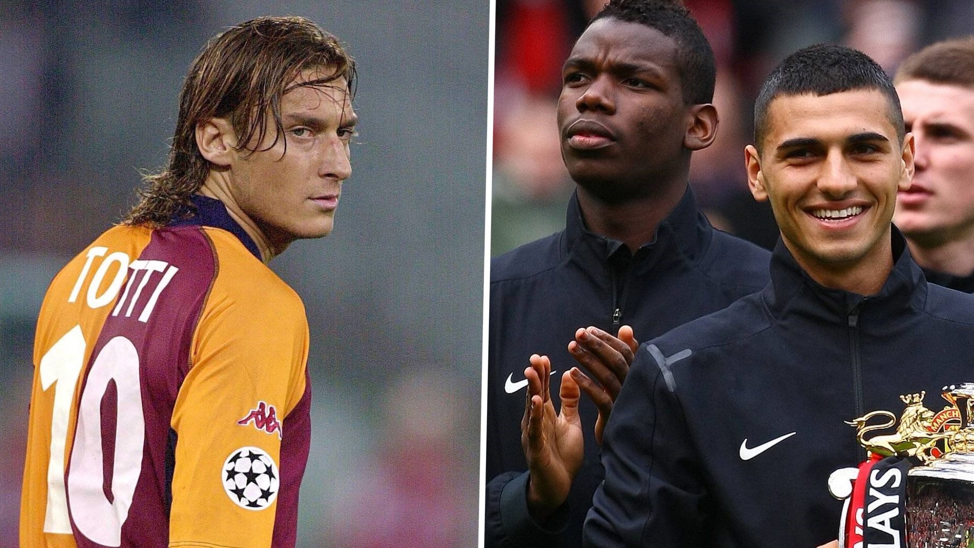 Petrucci Totti Manchester United