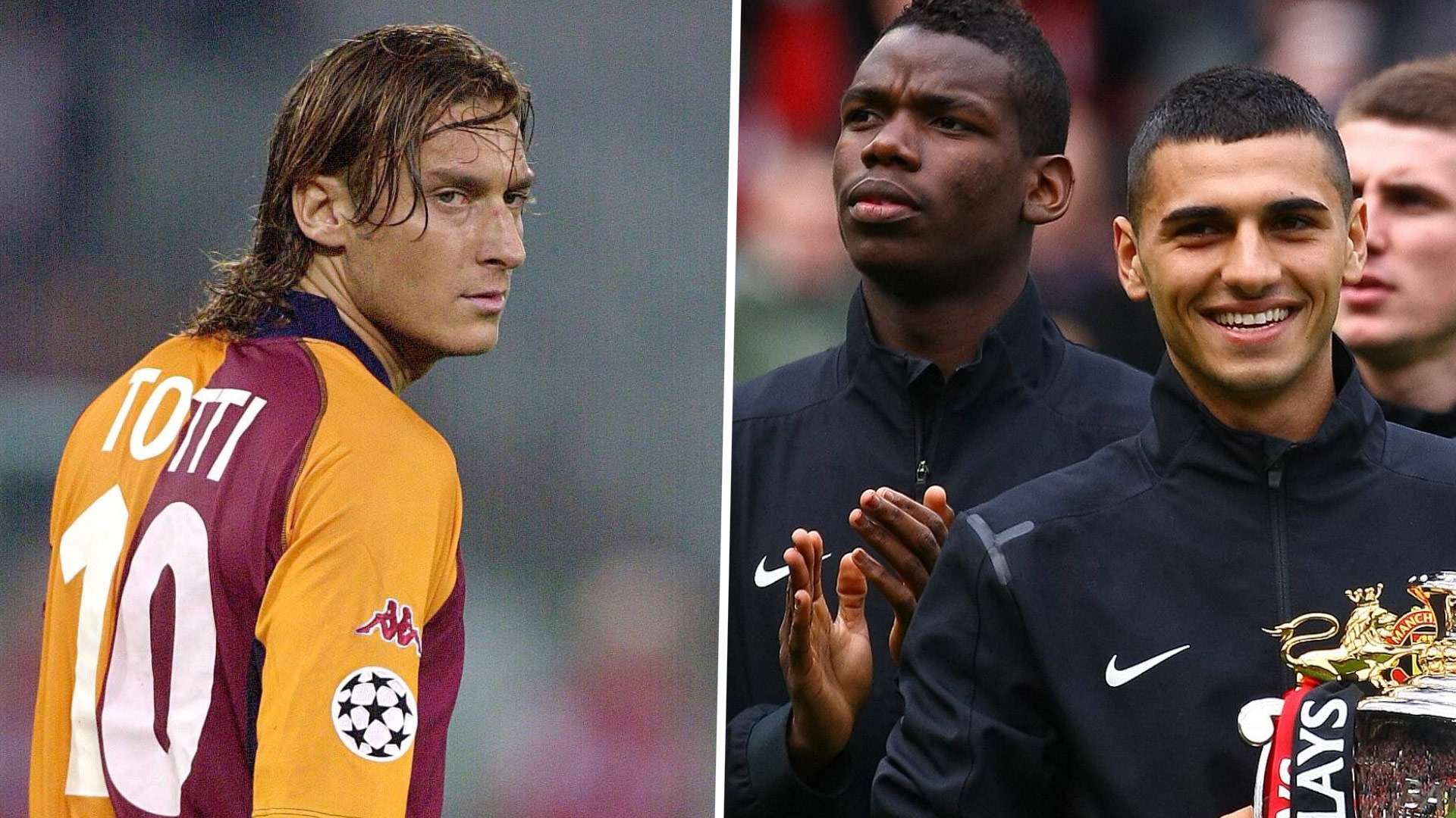 Petrucci Totti Manchester United