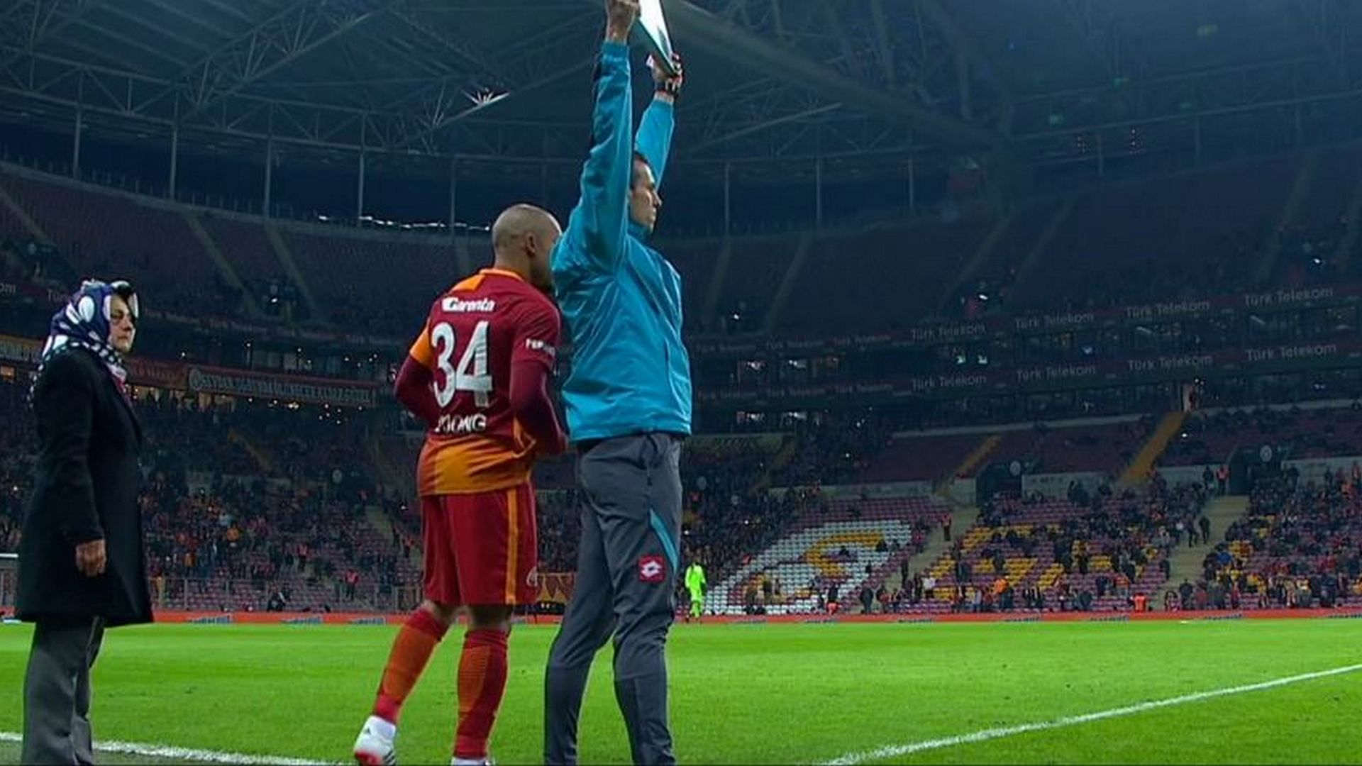 TT Arena'da teyze