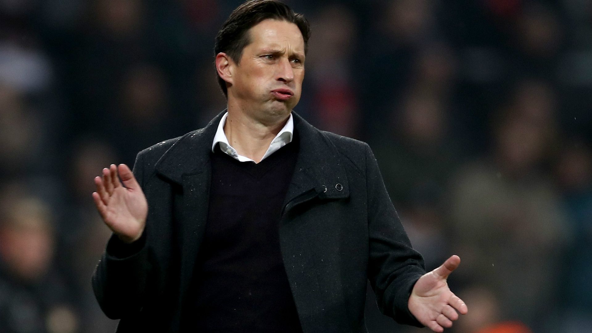 Roger Schmidt Bayer Leverkusen 11022017