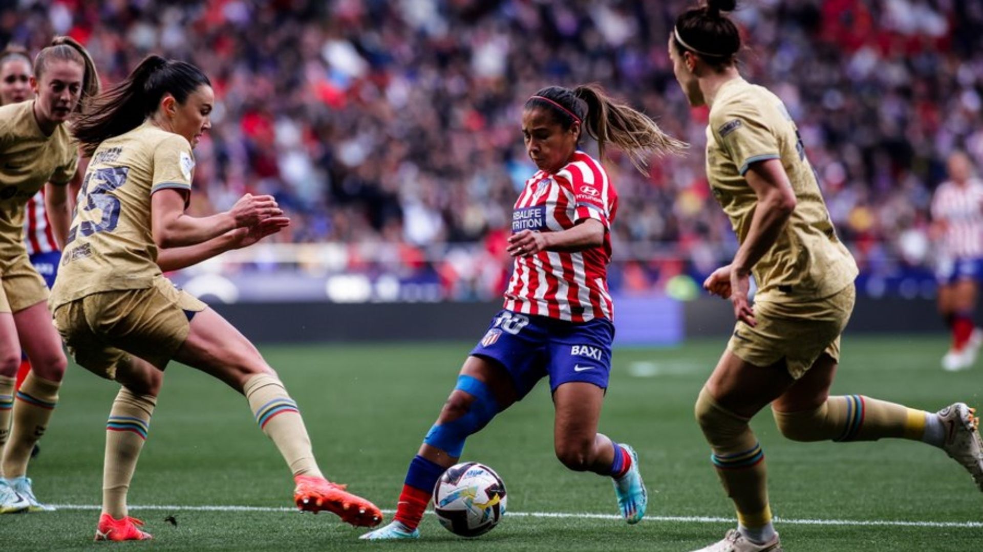 Atlético Barcelona femenino Leicy Santos