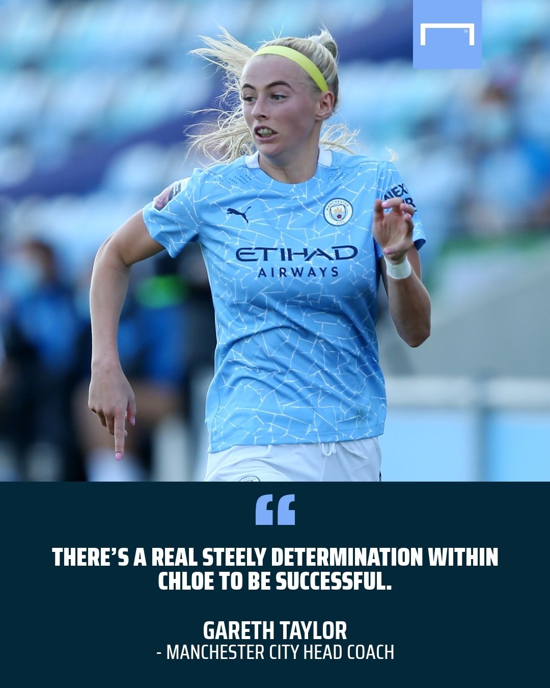 Chloe Kelly Manchester City Women quote PS gfx 4:5