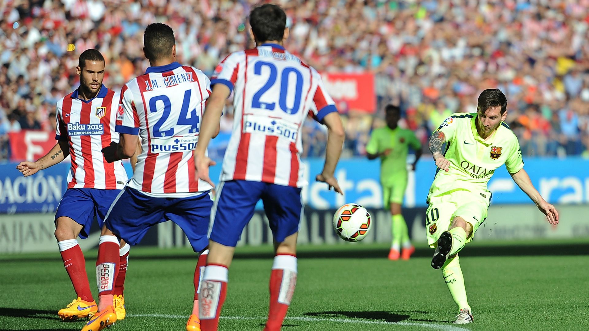 Messi winner Atletico