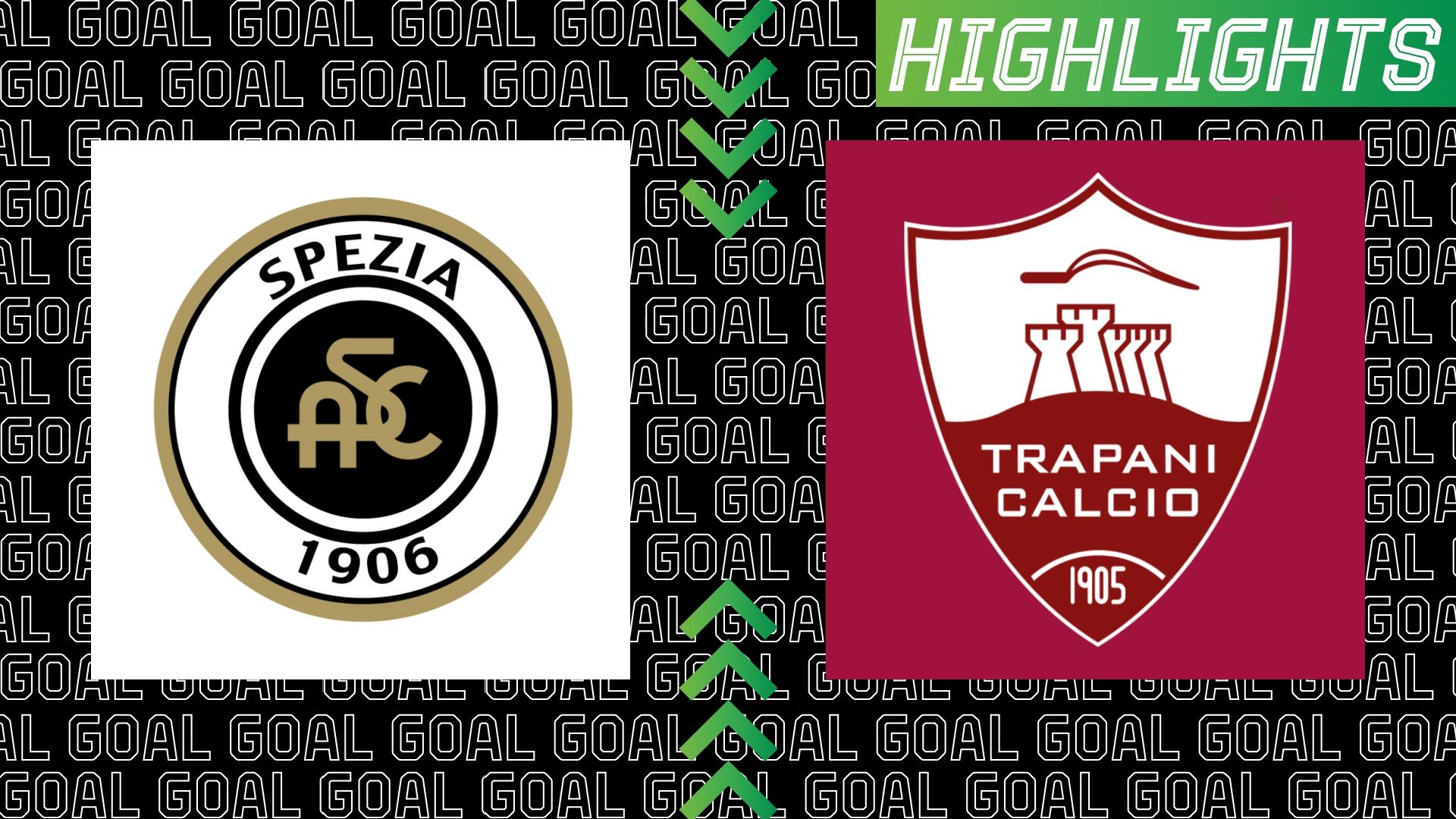 Highlights Spezia-Trapani
