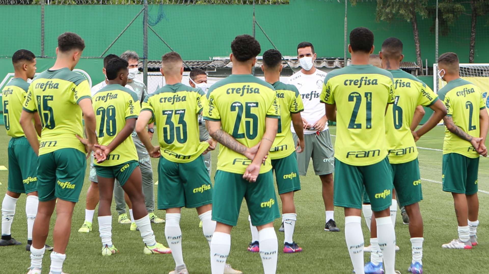 Palmeiras sub-20, treino para a Copinha 2022