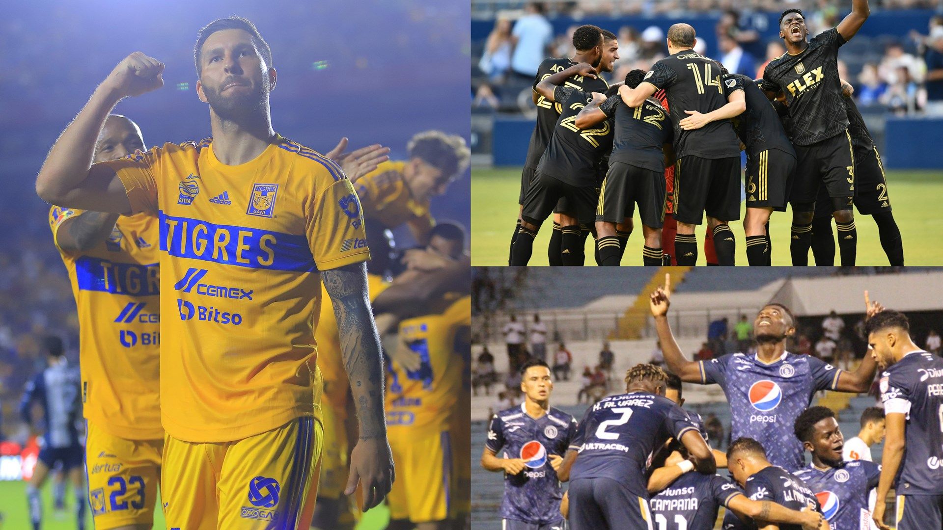 Collage equipos Concachampions 2023