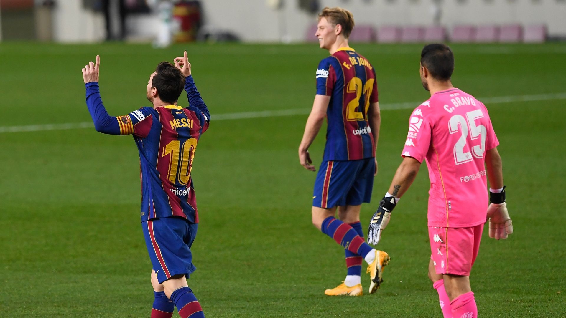 071120 Barcelona Betis Messi Claudio Bravo