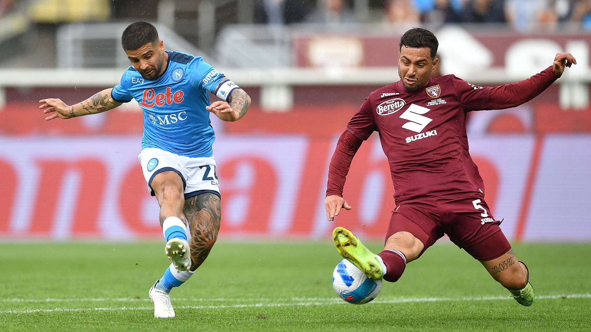 Insigne Izzo Torino Napoli Serie A