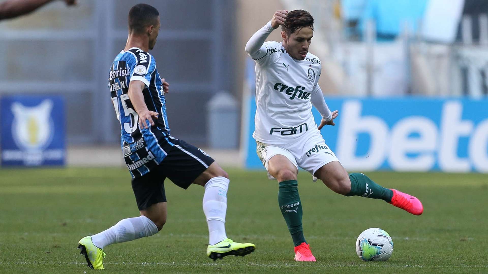 Raphael Veiga Darlan Grêmio x Palmeiras